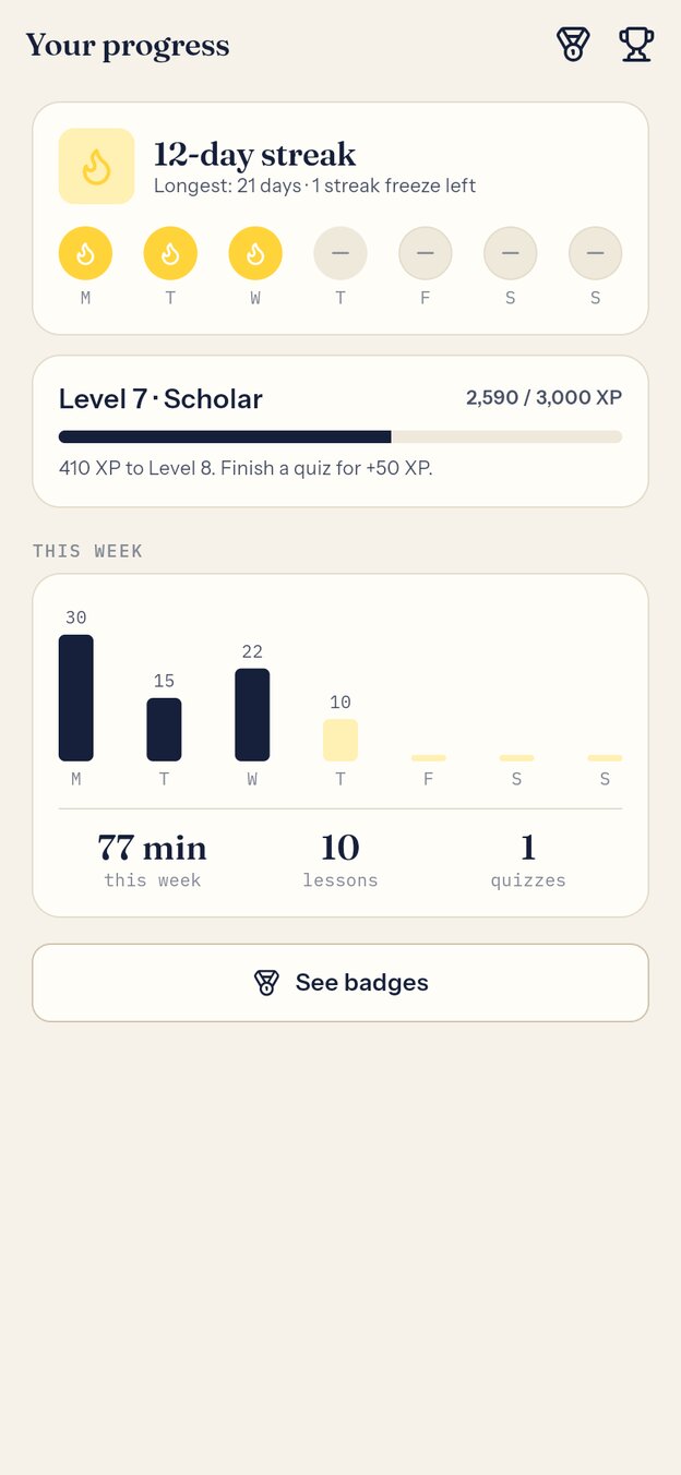 Progress and the report card
